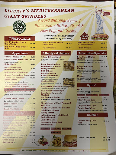 Photo of Liberty’s Mediterranean Giant Grinders - 63 Liberty St, Springfield, MA 01103