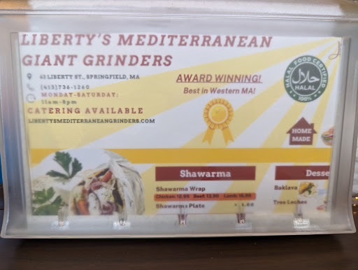 Photo of Liberty’s Mediterranean Giant Grinders - 63 Liberty St, Springfield, MA 01103