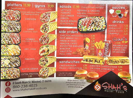 Photo of Shah's Halal Food Winsted - 8 S Main St, Winsted, CT 06098