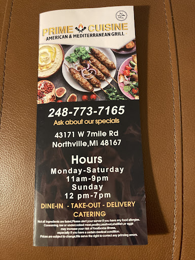 Photo of Prime Cuisine - 43171 7 Mile, Northville, MI 48167