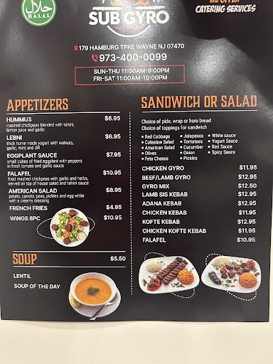 Photo of Sub Gyro - 179 Hamburg Tpke, Wayne, NJ 07470