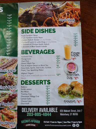 Photo of Hasna's Grill - 625 Wolcott St Unit 7, Waterbury, CT 06705