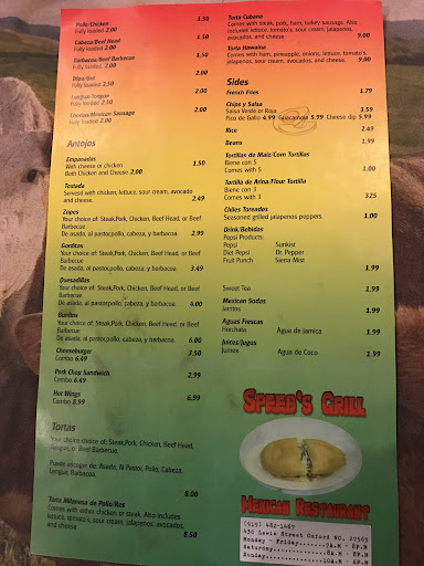 Photo of Speedy Grill Authentic Mexican Food - 428 Lewis St, Oxford, NC 27565