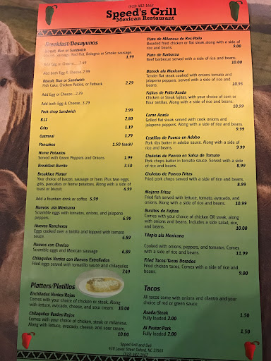 Photo of Speedy Grill Authentic Mexican Food - 428 Lewis St, Oxford, NC 27565