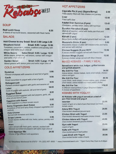 Photo of The Kebabci West - 417 Broadway, Westwood, NJ 07675