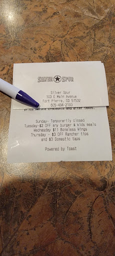 Photo of Silver Spur Restaurant - 103 E Main Ave, Fort Pierre, SD 57532