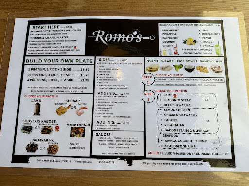 Photo of Romo's Mediterranean Grill - 661 Main St, Logan, UT 84321
