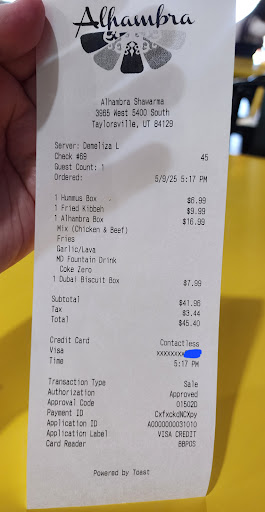 Photo of Alhambra Shawarma - 3965 5400 S, Taylorsville, UT 84129