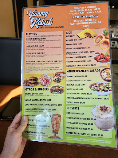 Photo of Yummy Kebab - 5019 Milford Rd, East Stroudsburg, PA 18302