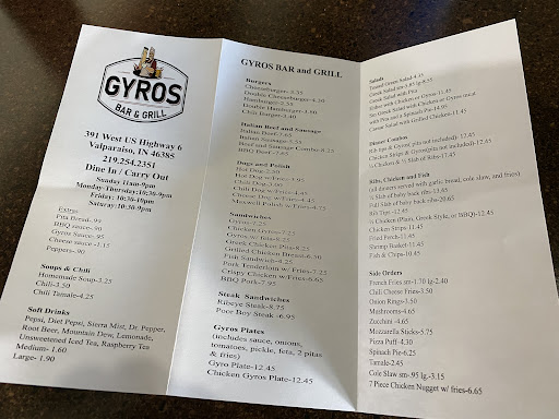 Photo of Gyros Bar and Grill - 391 W U.S. Hwy 6 Ste A, Valparaiso, IN 46385