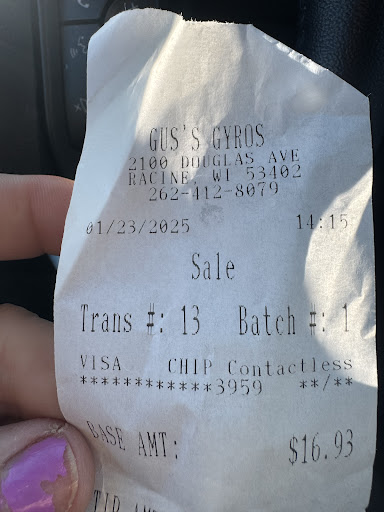 Photo of Gus's Gyros - 2100 Douglas Ave, Racine, WI 53402