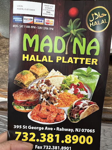 Photo of Madina Halal Platter - 395 St Georges Ave, Rahway, NJ 07065