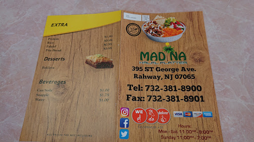 Photo of Madina Halal Platter - 395 St Georges Ave, Rahway, NJ 07065