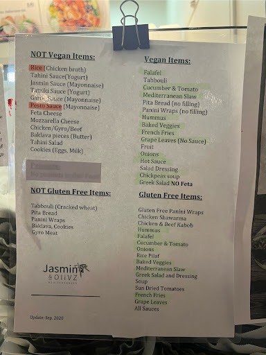 Photo of Jasmin & Olivz Mediterranean - NCSU - 2430 Hillsborough St, Raleigh, NC 27607