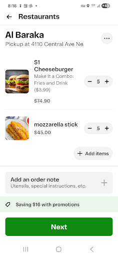 Photo of Al Baraka Grill - 4110 Central Ave NE suite 210, Columbia Heights, MN 55421