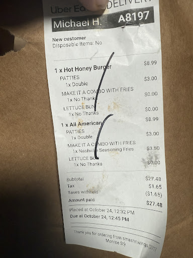 Photo of Smash N Wings - 3717 Monroe St, Dearborn, MI 48124