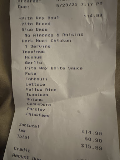 Photo of Pita Way - Rochester Mediterranean - 1418 N Rochester Rd, Rochester Hills, MI 48307