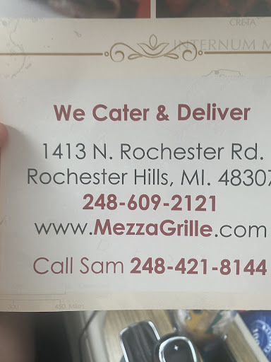 Photo of Mezza Mediterranean Grille - 1413 N Rochester Rd, Rochester Hills, MI 48307