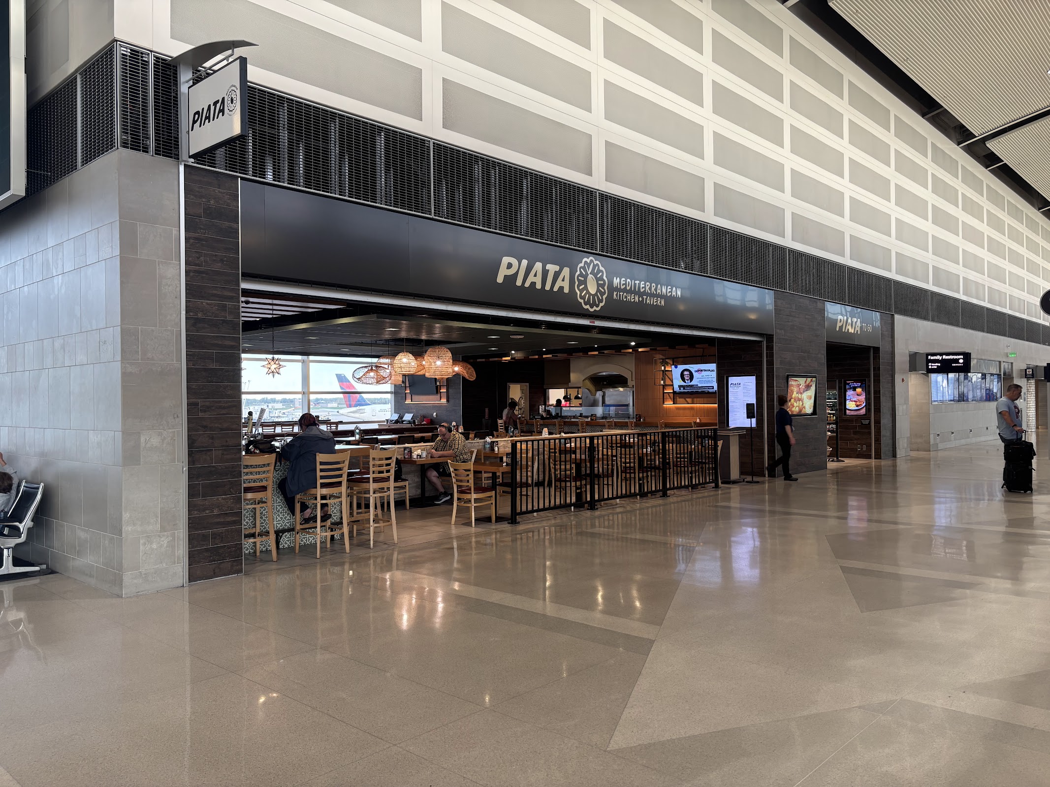Photo of Piata Mediterranean Kitchen and Tavern - 2588 Worldgateway Pl McNamara Terminal, Detroit, MI 48242