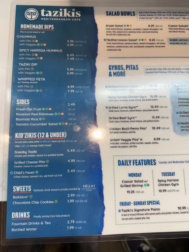 Photo of Taziki's Mediterranean Cafe - Berry Farms - 3100 Village Plains Blvd #100, Franklin, TN 37064