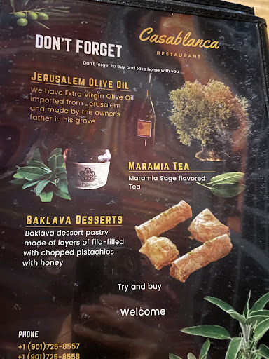 Photo of Casablanca Restaurant - East Memphis - 5030 Poplar Ave #7, Memphis, TN 38117