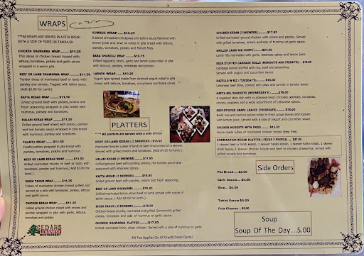 Photo of Cedars Lebanese Restaurant - 112 Campbell Ave SE, Roanoke, VA 24011