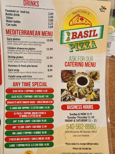 Photo of Basil Pizza Roanoke - 3403 Williamson Rd, Roanoke, VA 24012
