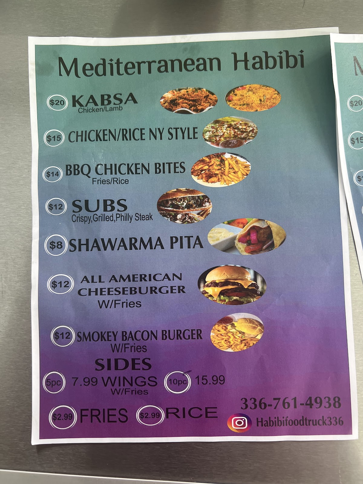 Photo of Habibi’s Mediterranean Grill - 3516 S Main St, Winston-Salem, NC 27127