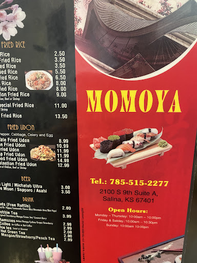 Photo of Momoya Ramen and Sushi - 2100 S 9th St D, Salina, KS 67401