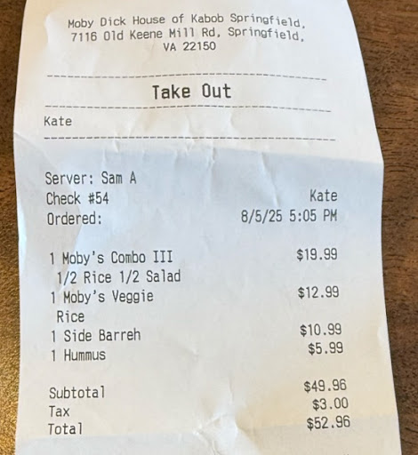 Photo of Moby Dick House of Kabob - 7116 Old Keene Mill Rd, Springfield, VA 22150