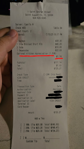 Photo of Sainte-George Restaurant - 1 St George St, St. Augustine, FL 32084