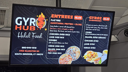 Photo of Gyro Hub Halal food - 1750 Ellington Rd, South Windsor, CT 06074