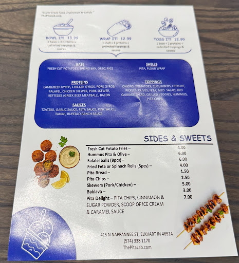 Photo of Pita Lab - 415 N Nappanee St, Elkhart, IN 46514