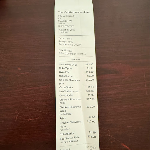 Photo of The Mediterranean Joint | Quality Mediterranean Restaurant - 600 Williamson St, Madison, WI 53703