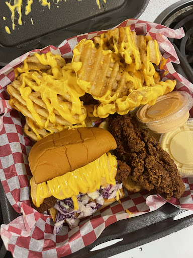 Photo of Fast Food Restaurant - Blazin Hot Chicken - 1920 E Houston River Rd, Westlake, LA 70669