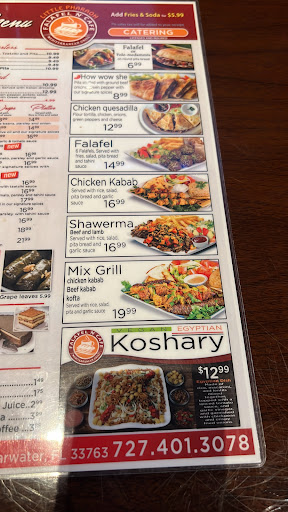 Photo of Falafel N Cafe restaurant and patio bar - 24139 US Hwy 19 N, Clearwater, FL 33763