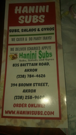 Photo of Hanini Subs - 835 Brittain Rd, Akron, OH 44305