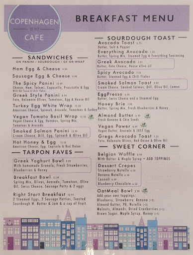 Photo of Copenhagen Café - 15 N Pinellas Ave, Tarpon Springs, FL 34689