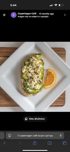 Photo of Copenhagen Café - 15 N Pinellas Ave, Tarpon Springs, FL 34689