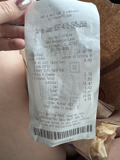 Photo of Taco Bell - 3450 Wedgewood Ln, The Villages, FL 32162