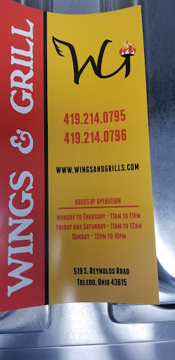 Photo of Wings & Grill - 519 S Reynolds Rd, Toledo, OH 43615