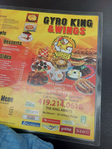 Photo of Gyro King & Wings - 4052 Airport Hwy, Toledo, OH 43615