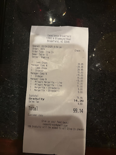 Photo of Casablanca Brookfield - 17800 W Bluemound Rd, Brookfield, WI 53045