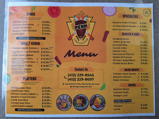 Photo of Penn Gyros & Kebab - 4251 Northern Pike suite 4, Monroeville, PA 15146