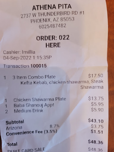 Photo of Athena Pita - 2737 W Thunderbird Rd #108, Phoenix, AZ 85053