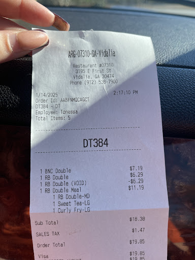 Photo of Arby's - 3195 E 1st St, Vidalia, GA 30474