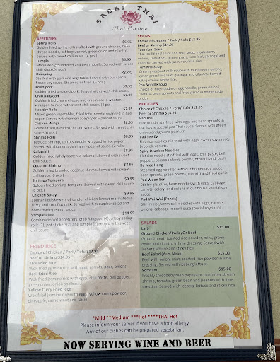 Photo of Sabai Thai Cuisine - 214 E Culton St, Warrensburg, MO 64093