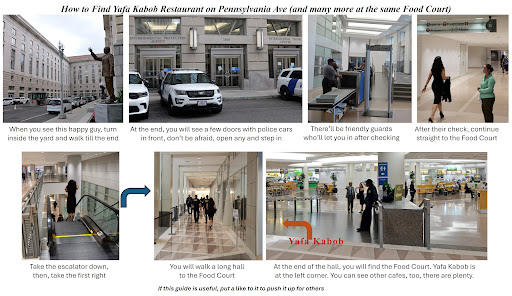 Photo of Yafa Kabob - 1300 Pennsylvania Ave NW, Washington, DC 20004