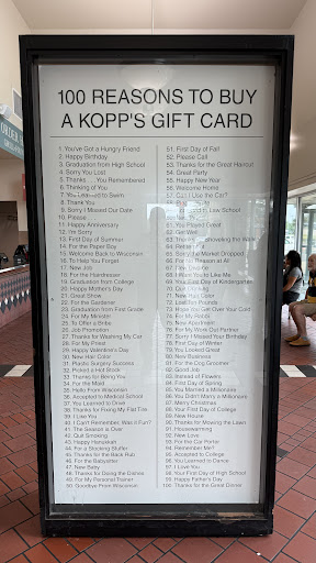 Photo of Kopp's Frozen Custard | Brookfield - 18880 W Bluemound Rd, Brookfield, WI 53045