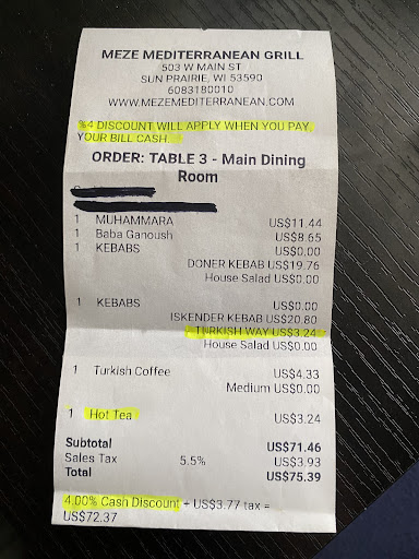 Photo of Meze Mediterranean Grill - 503 W Main St, Sun Prairie, WI 53590